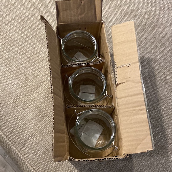 NIB Yankee Candle Mini Canning Jar (Set Of 3) Tea Light Candle Holder NEW - Picture 4 of 4